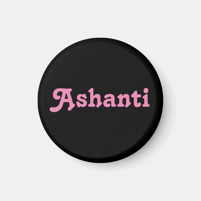 Íman Ímã Ashanti (Frente)