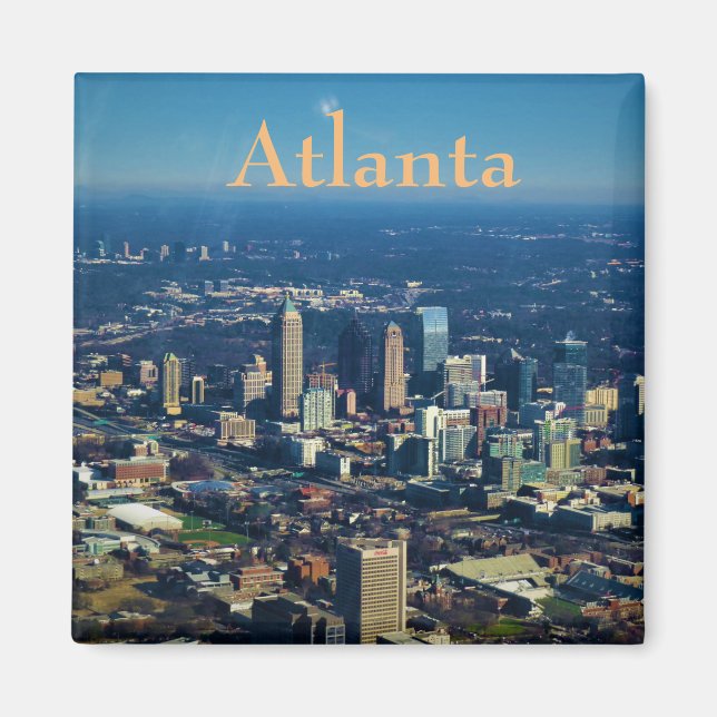 Íman ímã Atlanta (Frente)