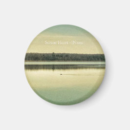 Íman Ímã Atmosfera da Natureza — Personalizável