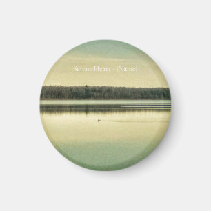 Íman Ímã Atmosfera da Natureza — Personalizável