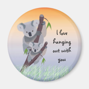 Íman Ímã australiano bonito do urso de Koala