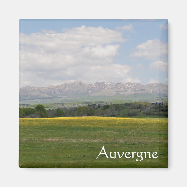 Íman ímã Auvergne (Frente)
