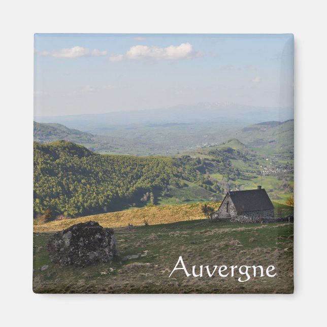 Íman ímã Auvergne (Frente)