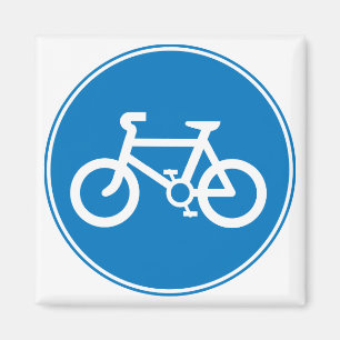 Íman Ímã azul da bicicleta