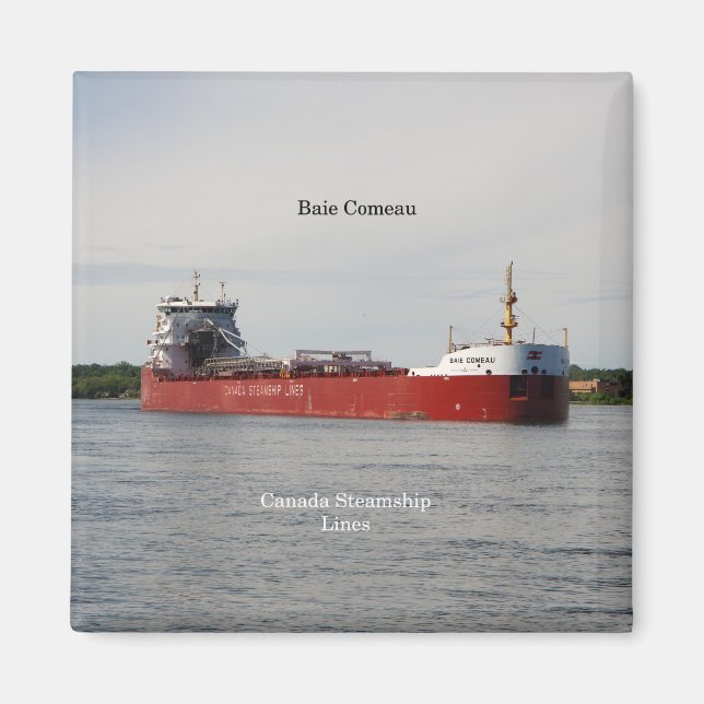 Íman ímã Baie Comeau (Frente)