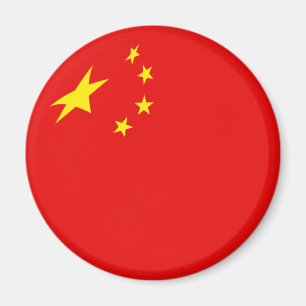 Íman Ímã Bandeira Olho de Peixe da China