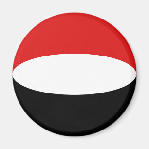 Íman Ímã Bandeira Olho de Peixe do Iêmen