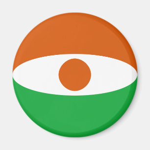 Íman Ímã Bandeira Olho de Peixe do Níger