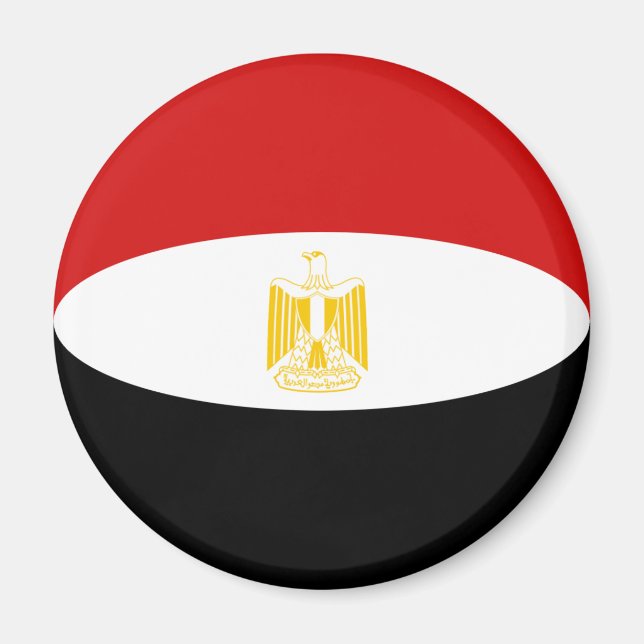 Íman Ímã Bandeira Olho de Peixe Egito (Frente)