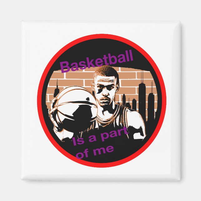Íman Imã Basketball is a part of me (Frente)