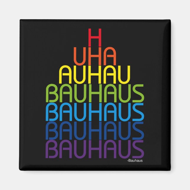 Íman Ímã Bauhaus (Frente)