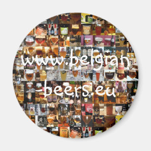Íman Ímã belga de 100 cervejas