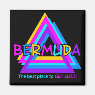 Íman ímã BERMUDA TRIANGLE