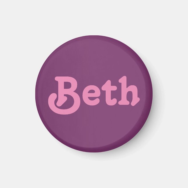 Íman Ímã Beth (Frente)