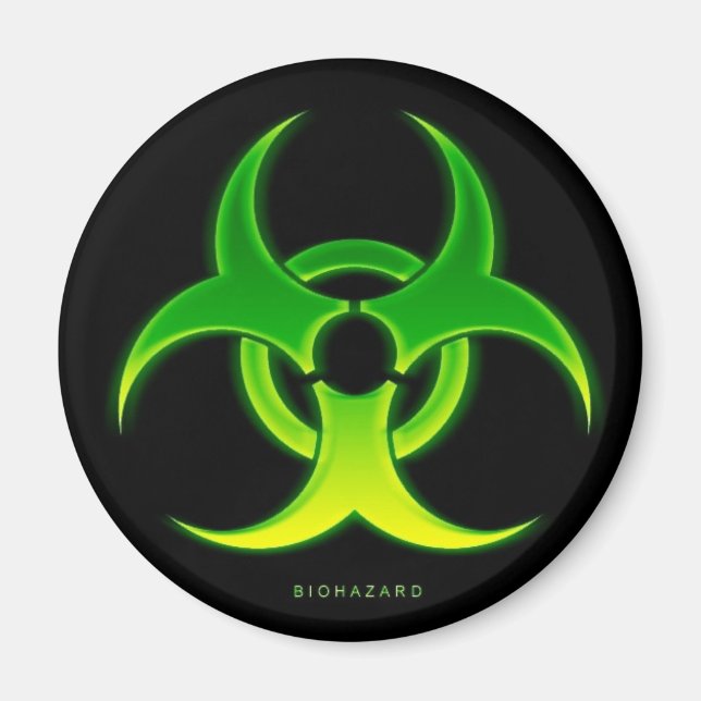 Íman ímã BioHazard (Frente)