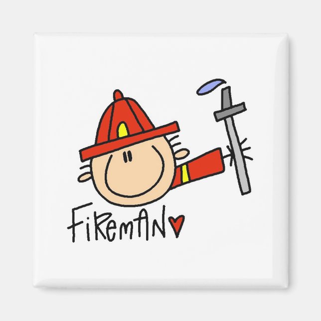 Íman Ímã Bombeiro (Frente)