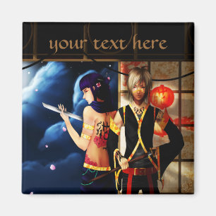 Íman Ímã bonito dos nightslayers dos meninos da