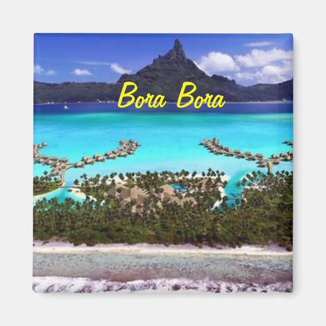 Íman ímã Bora Bora (Frente)