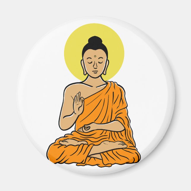 Íman ímã Buda (Frente)