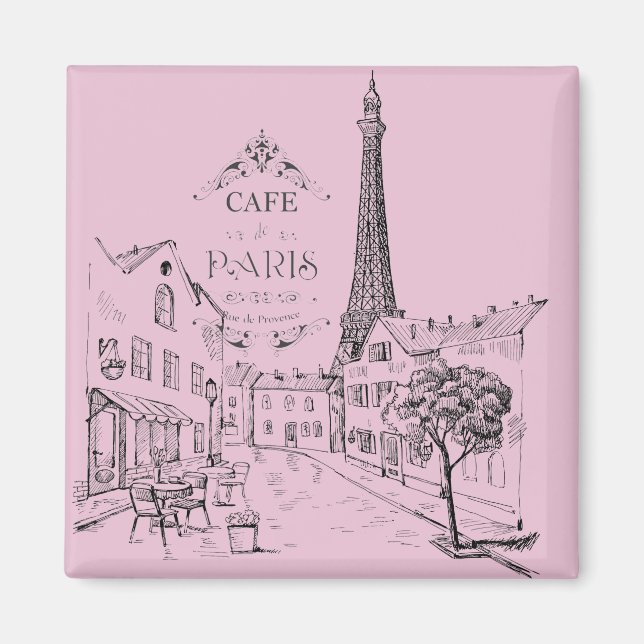 Íman Ímã Café Paris (Frente)
