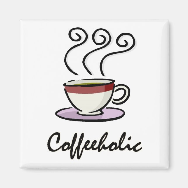 Íman ímã cafeteholical (Frente)