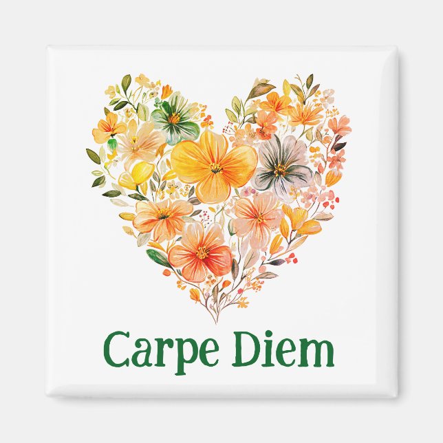 Íman Ímã carpe diem (Frente)
