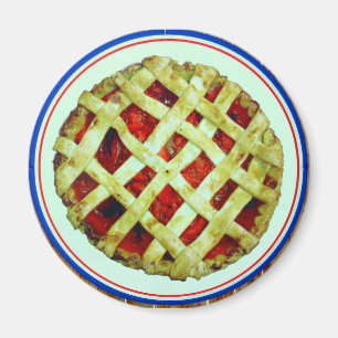 Íman ímã caseiro fresco da torta