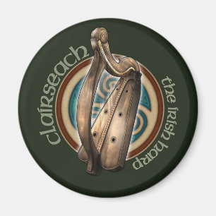 Íman Ímã celta da harpa