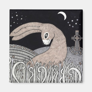 Íman Ímã celta da lebre