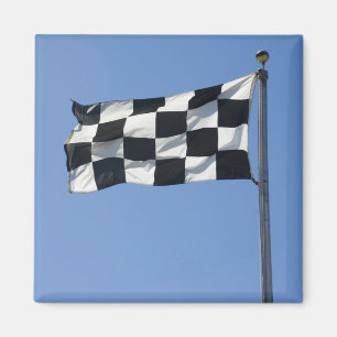 Íman Ímã Checkered da bandeira