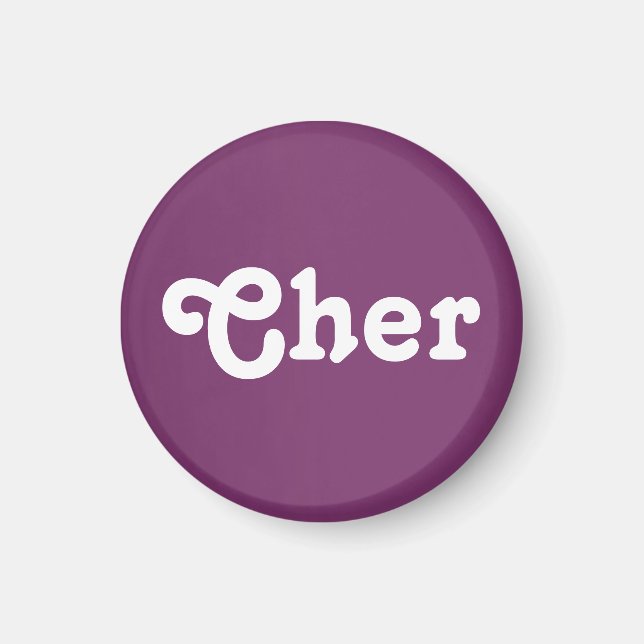 Íman Ímã Cher (Frente)