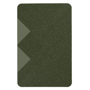 Íman Ímã Chevron Edge Musgo Verde – Personalizável