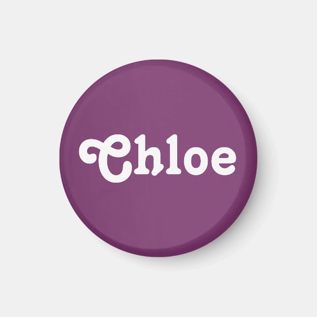 Íman Ímã Chloe (Frente)