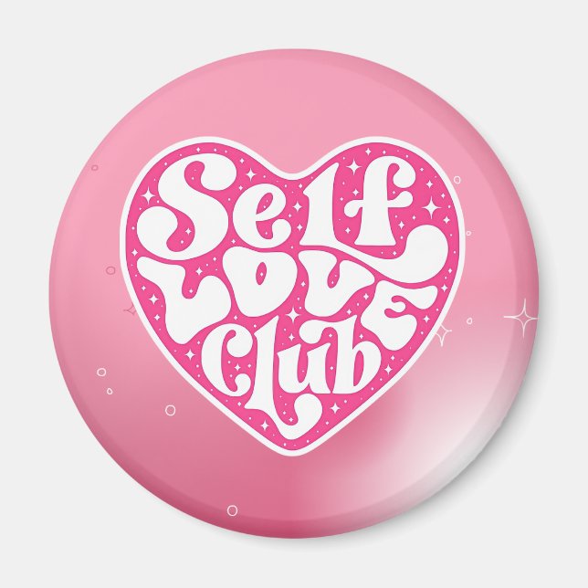Íman Ímã Clube de Amor Próprio (Frente)