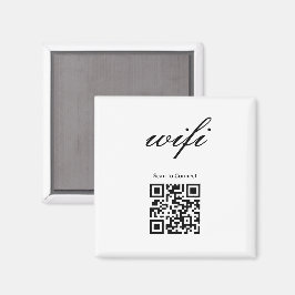 Íman Ímã  | Código Qr Wifi Moderno 