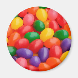 ÍMAN ÍMÃ COLORIDO FELIZ DO JELLYBEAN