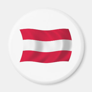 Íman Ímã com a Bandeira da Áustria