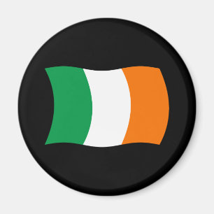 Íman Ímã com a Bandeira da Irlanda
