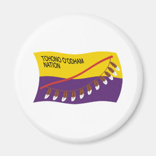 Íman Ímã com a Bandeira da Nação Tohono O'odham