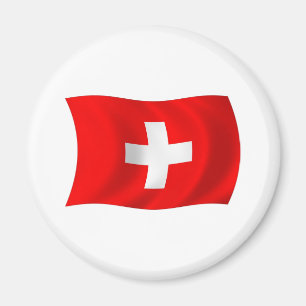 Íman Ímã com a Bandeira da Suíça