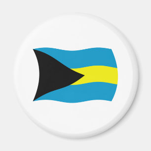 Íman Ímã com a Bandeira das Bahamas