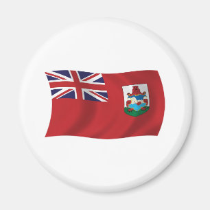 Íman Ímã com a Bandeira das Bermudas
