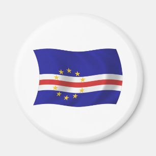 Íman Ímã com a Bandeira de Cabo Verde