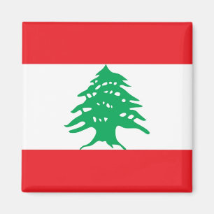 Íman Ímã com a bandeira de Líbano