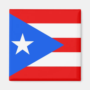 Íman Ímã com a bandeira de Puerto Rico - EUA