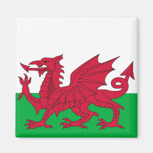 Íman Ímã com a bandeira de Wales