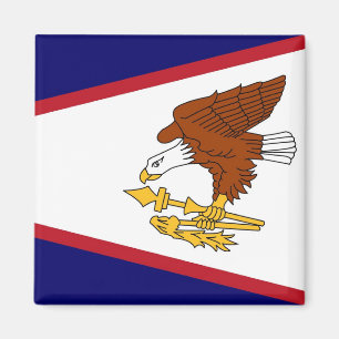 Íman Ímã com a bandeira do americano Samoa EUA
