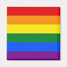 Íman Ímã com a bandeira do arco-íris de LGBT