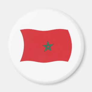 Íman Ímã com a Bandeira do Marrocos