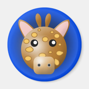 Íman ímã com animal: girafa